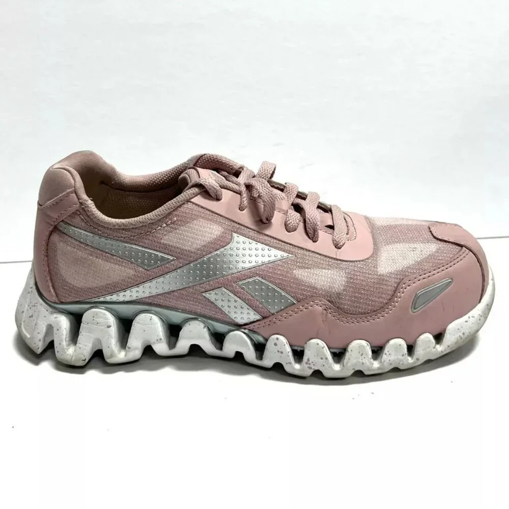 Reebok Zig Pulse Womens Sneaker Pink 8.5 Wide